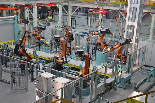 機(jī)械設(shè)備圍欄現(xiàn)場(chǎng)