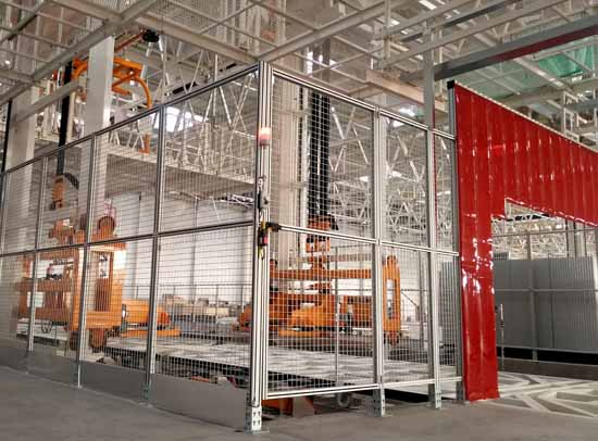 鋁型材防護(hù)圍欄