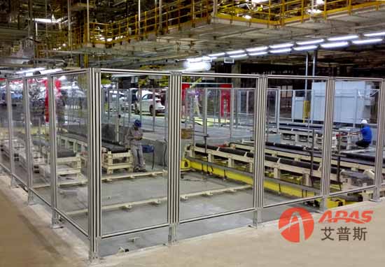 鋁合金防護(hù)圍欄