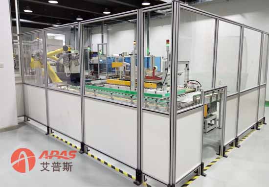 流水線(xiàn)安全防護(hù)圍欄