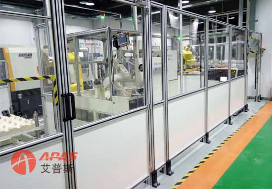 鋁型材安全防護(hù)圍欄