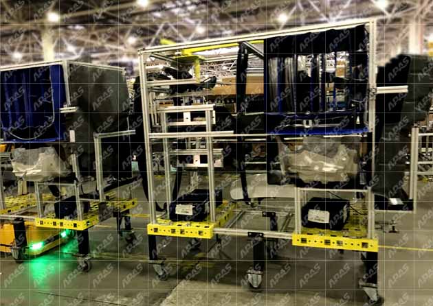 鋁型材物料周轉(zhuǎn)車