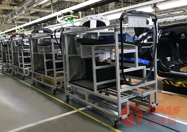 C26型鋁型材物料車案例1